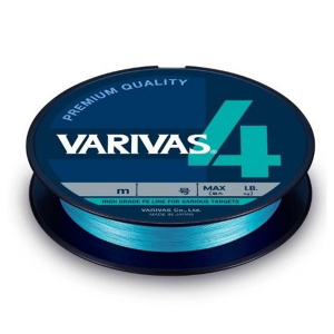 Плетеный шнур Varivas 4 Water Blue #1.2 150м