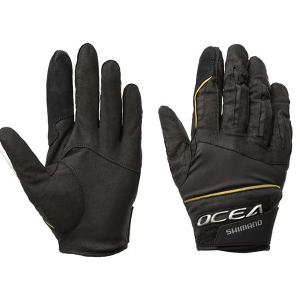 Перчатки Shimano GL-062Y Ocea Casting Pro Gloves BK XL