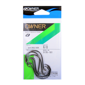 Крючки Owner SSW Circle Hook 5178 6/0